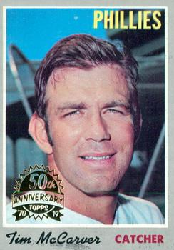 2019 Topps Heritage - 50th Anniversary Buybacks #90 Tim McCarver Front