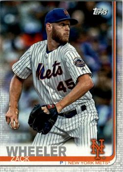 2019 Topps New York Mets #NM-10 Zack Wheeler Front