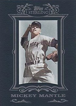 2007 Topps Sterling #20 Mickey Mantle Front
