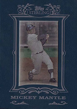 2007 Topps Sterling #23 Mickey Mantle Front