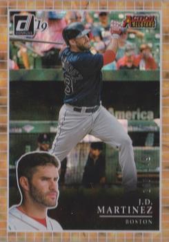 2019 Donruss - Action All-Stars Bronze #AA14 J.D. Martinez Front