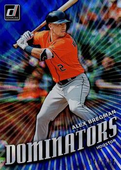 2019 Donruss - Dominators Blue #D6 Alex Bregman Front