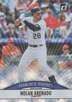 2019 Donruss - Franchise Features Diamond #FF1 Nolan Arenado / Vladimir Guerrero Jr. Front