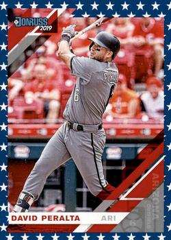 2019 Donruss - Independence Day #54 David Peralta Front