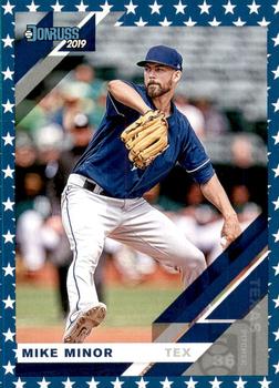 2019 Donruss - Independence Day #118 Mike Minor Front