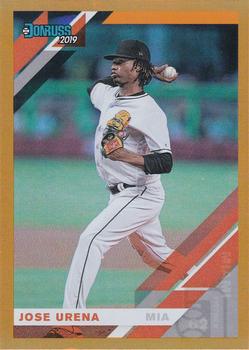 2019 Donruss - Holo Orange #114 Jose Urena Front