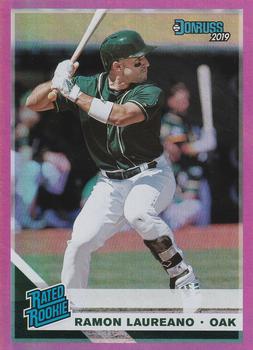 2019 Donruss - Holo Pink #47 Ramon Laureano Front