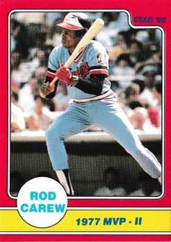 1986 Star Rod Carew - Separated #10 Rod Carew Front