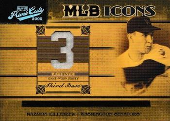 2005 Playoff Prime Cuts - MLB Icons Material Jersey Number #MLB-20 Harmon Killebrew Front