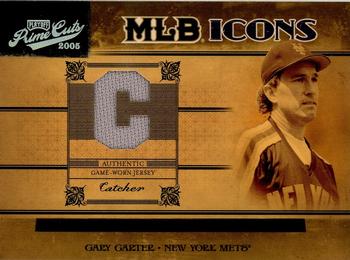 2005 Playoff Prime Cuts - MLB Icons Material Jersey Position #MLB-17 Gary Carter Front