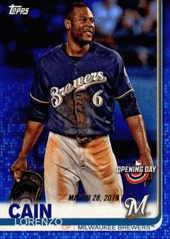 2019 Topps Opening Day - Opening Day Edition #157 Lorenzo Cain Front