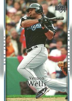 2007 Upper Deck #484 Vernon Wells Front