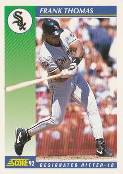 1992 Score #505 Frank Thomas Front