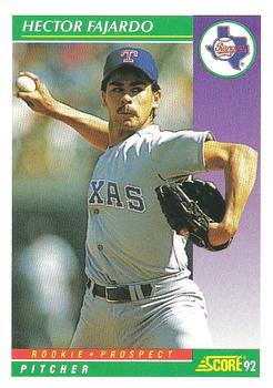 1992 Score #842 Hector Fajardo Front