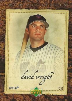 2007 Upper Deck Artifacts #55 David Wright Front