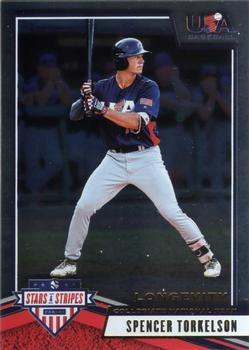 2019 Panini USA Baseball Stars & Stripes - Longevity Base Retail #12 Spencer Torkelson Front