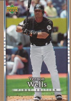 2007 Upper Deck First Edition #163 Vernon Wells Front