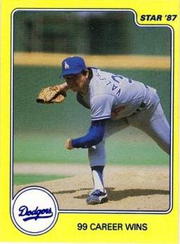 1987 Star Fernando Valenzuela - Stickers #NNO Fernando Valenzuela Front