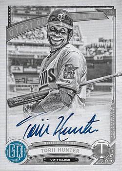 2019 Topps Gypsy Queen - Gypsy Queen Autographs Black and White #GQA-TH Torii Hunter Front