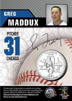 2005 The Merrick Mint #NNO Greg Maddux Back