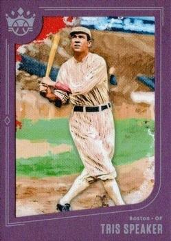 2019 Panini Diamond Kings - Framed Plum #12 Tris Speaker Front