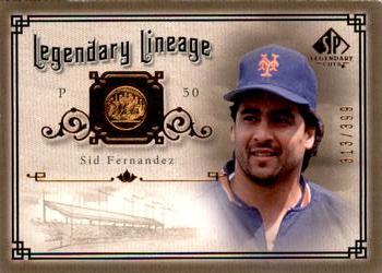 2005 SP Legendary Cuts - Legendary Lineage #LE-SF Sid Fernandez Front