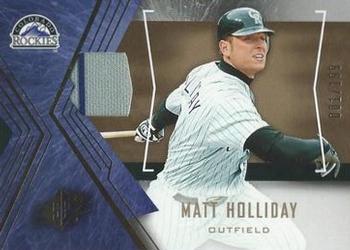 2005 SP Collection - 2005 SPx Materials #85 Matt Holliday Front