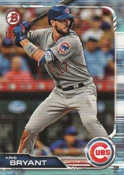 2019 Bowman - Sky Blue #51 Kris Bryant Front