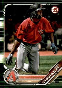2019 Bowman - Prospects Camo #BP-61 Jazz Chisholm Front