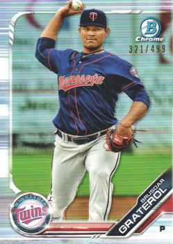 2019 Bowman - Chrome Prospects Refractor #BCP-6 Brusdar Graterol Front