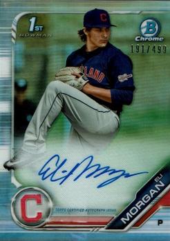 2019 Bowman - Chrome Prospect Autographs Refractor #CPA-EMO Eli Morgan Front