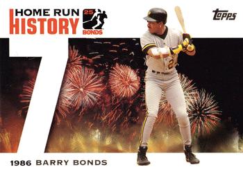 2005 Topps - Barry Bonds Home Run History #BB 7 Barry Bonds Front