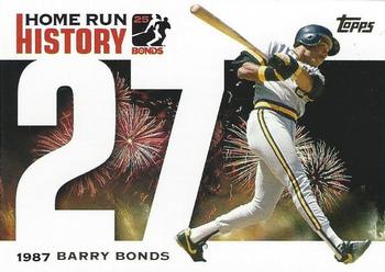 2005 Topps - Barry Bonds Home Run History #BB 27 Barry Bonds Front