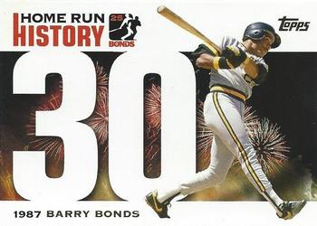 2005 Topps - Barry Bonds Home Run History #BB 30 Barry Bonds Front