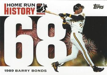 2005 Topps - Barry Bonds Home Run History #BB 68 Barry Bonds Front