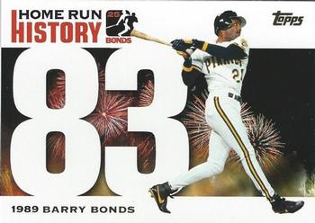 2005 Topps - Barry Bonds Home Run History #BB 83 Barry Bonds Front