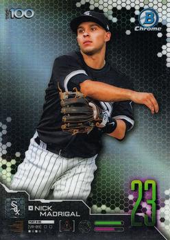 2019 Bowman - Bowman Scouts' Top 100 #BTP-23 Nick Madrigal Front