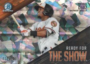 2019 Bowman - Ready for the Show Atomic Refractors #RFTS-13 Yusniel Diaz Front