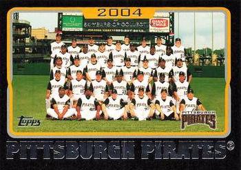2005 Topps - Black #660 Pittsburgh Pirates Front