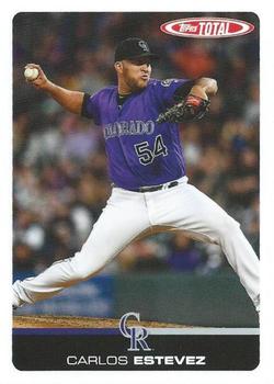 2019 Topps Total #446 Carlos Estevez Front