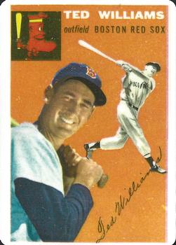 1997 R&N China Topps Ted Williams Reprints #1 Ted Williams Front