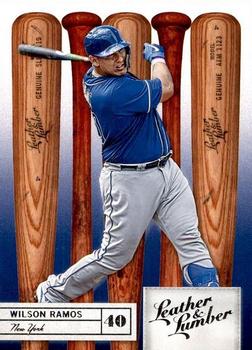 2019 Panini Leather & Lumber #59 Wilson Ramos Front