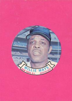 1973 Topps Candy Lids - Proofs #NNO Willie Mays Front