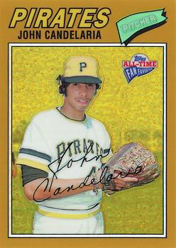 2005 Topps All-Time Fan Favorites - Refractors Gold #25 John Candelaria Front