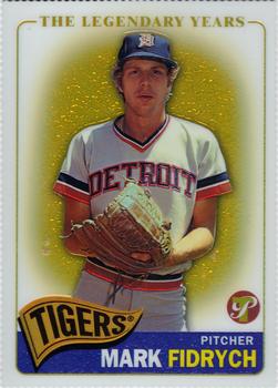 2005 Topps Pristine Legends - Gold Refractors #54 Mark Fidrych Front