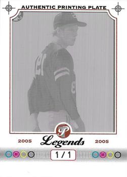 2005 Topps Pristine Legends - Printing Plates Magenta #123 Jack McDowell Front