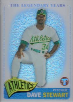 2005 Topps Pristine Legends - Refractors #65 Dave Stewart Front