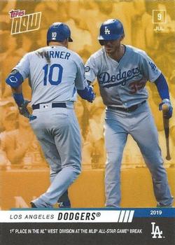 2019 Topps Now Road to Opening Day Bonus #ODB-25 Los Angeles Dodgers Front