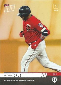 2019 Topps Now Road to Opening Day Bonus #ODB-34 Nelson Cruz Front