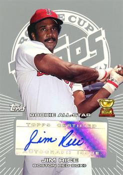 2005 Topps Rookie Cup - Autographs Silver #RC-JR Jim Rice Front